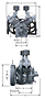 R and PL Series CAPRSA/CBPPLA Model Bare Air Compressor Pump - 2